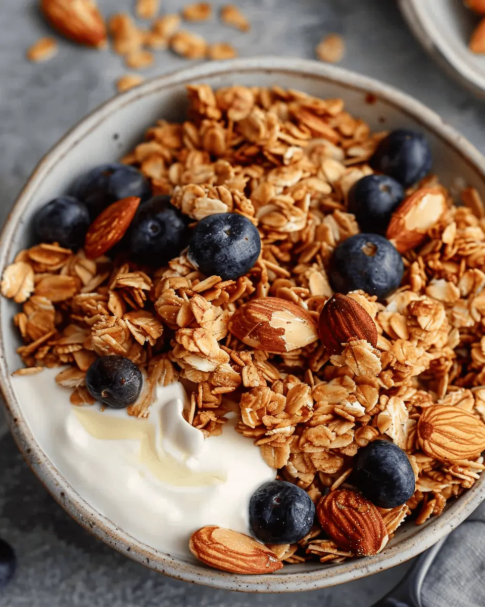 Vanilla Almond Granola: The Best Easy Recipe for Homemade Crunch