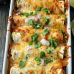 Green Rotisserie Chicken Enchilada
