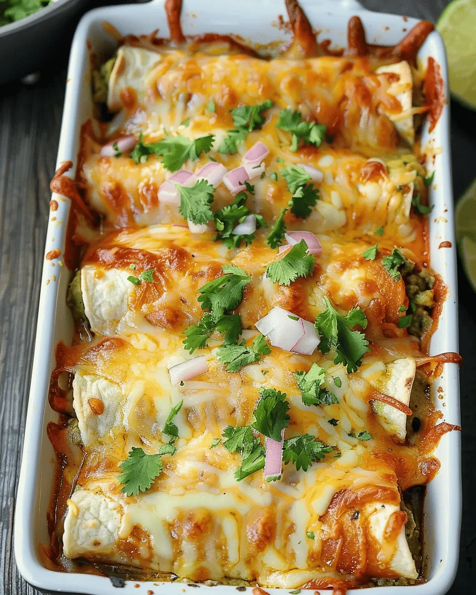 Green Rotisserie Chicken Enchilada: Easy & Delicious Recipe