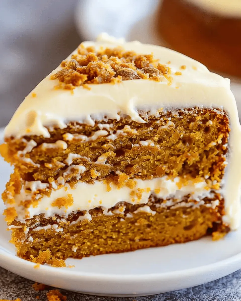 Easy Pumpkin Spice Cake with Cream Cheese Frosting for Fall Joy