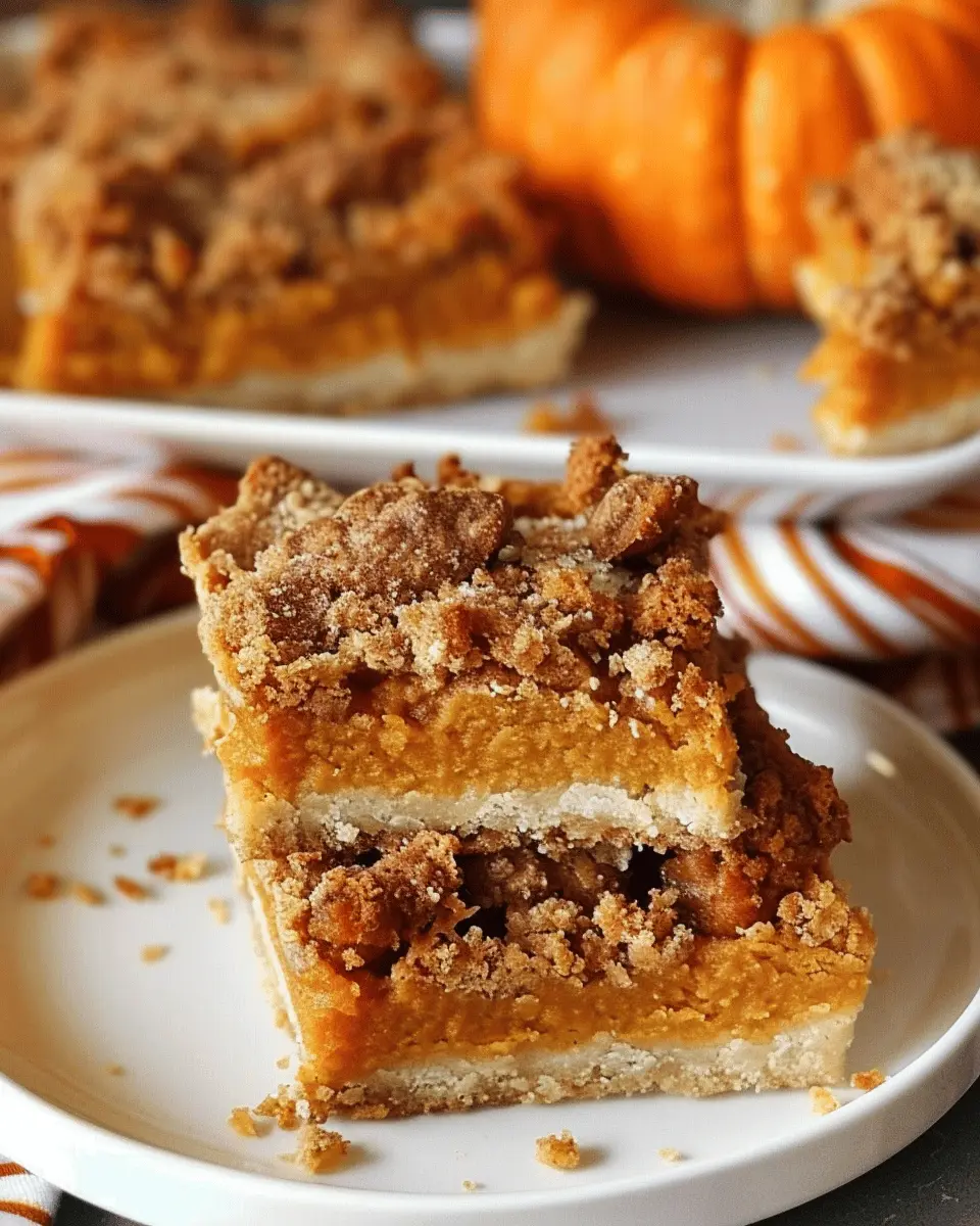Easy Pumpkin Bars with Cake Mix: A Cozy Fall Treat for Everyone