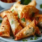 Easy Rice Paper Crab Rangoons Recipe: A Guilt-Free Snack Delight