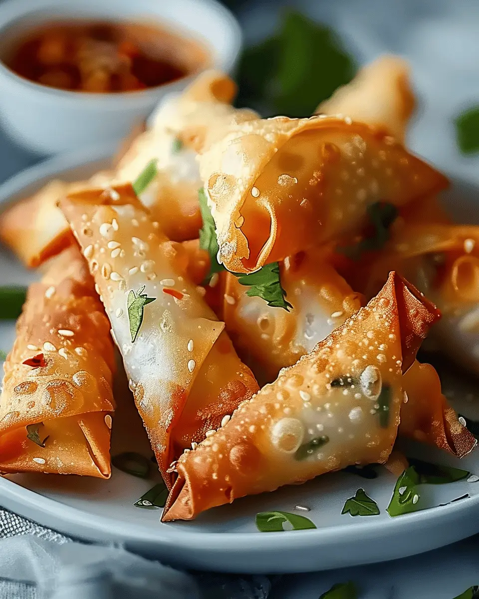 Easy Rice Paper Crab Rangoons: A Guilt-Free Snack Delight