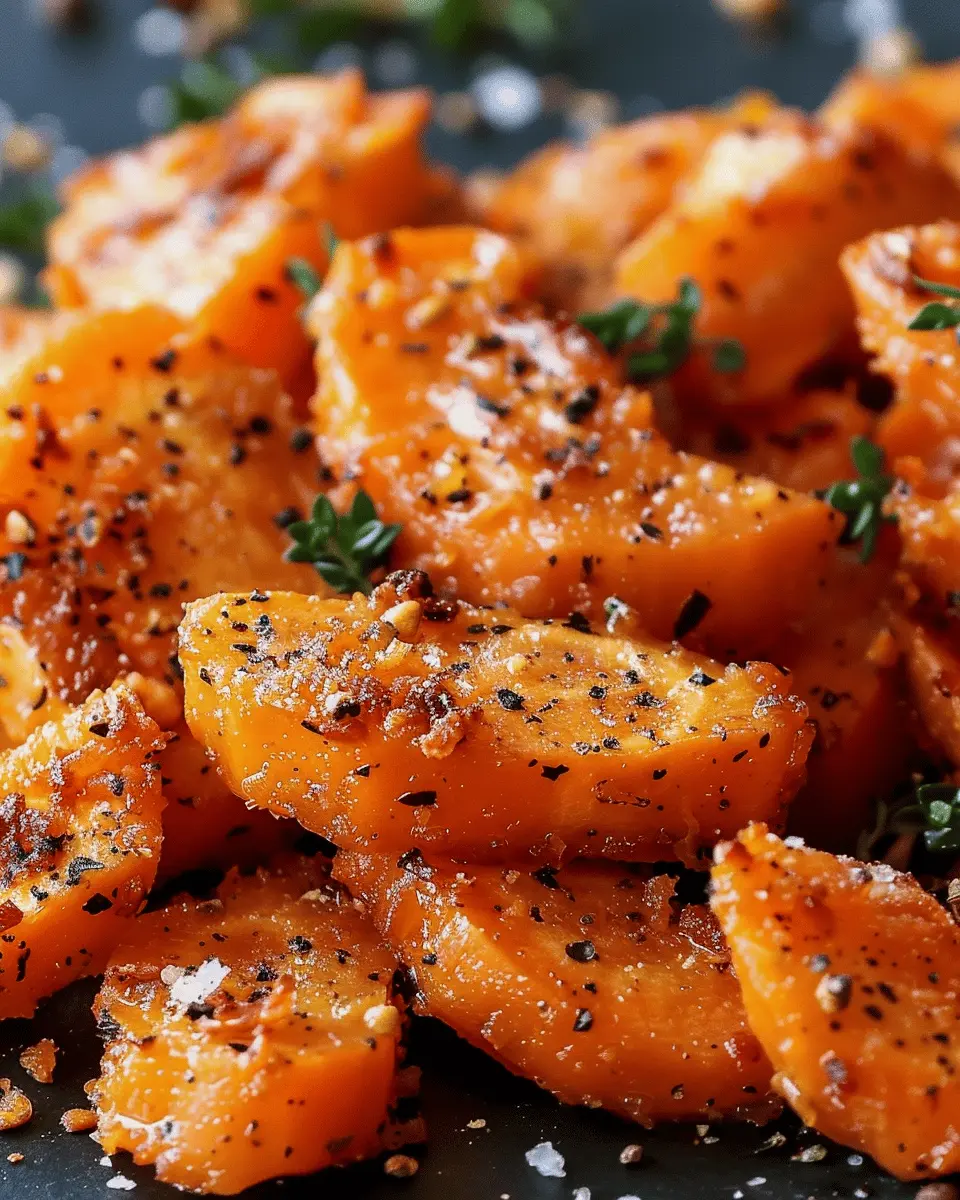 Smashed Carrots: Easy and Flavorful Side Dish with Turkey Bacon