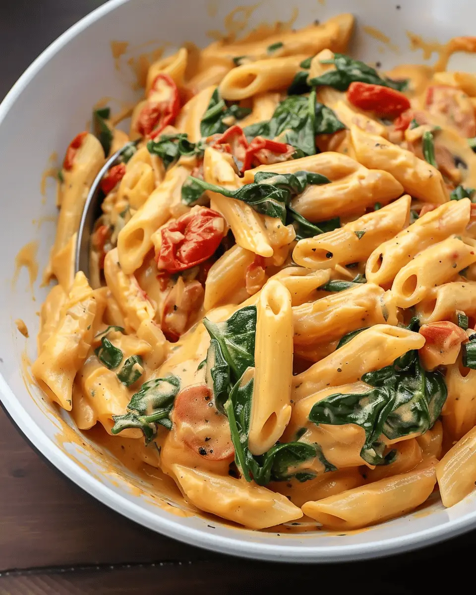 One-Pot Spinach Tomato Pasta: Easy Comfort Food for Everyone