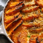 Easy Scalloped Sweet Potatoes