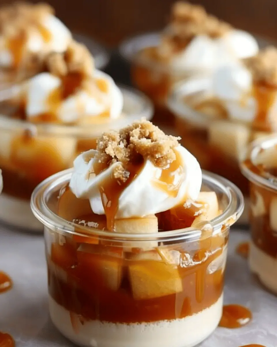 Caramel Apple Dessert Cups: Easy Indulgence for Fall Gatherings
