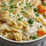 Quick Chicken Pot Pie Pasta