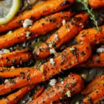 Lemon Dijon Roasted Carrots