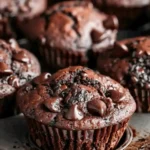 Double Chocolate Chip Muffins