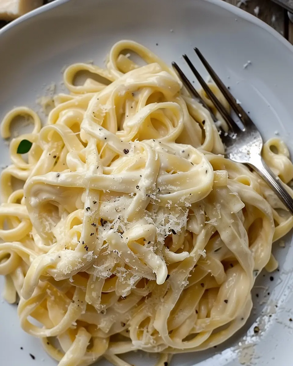 the original fettuccine alfredo made easy with turkey bacon