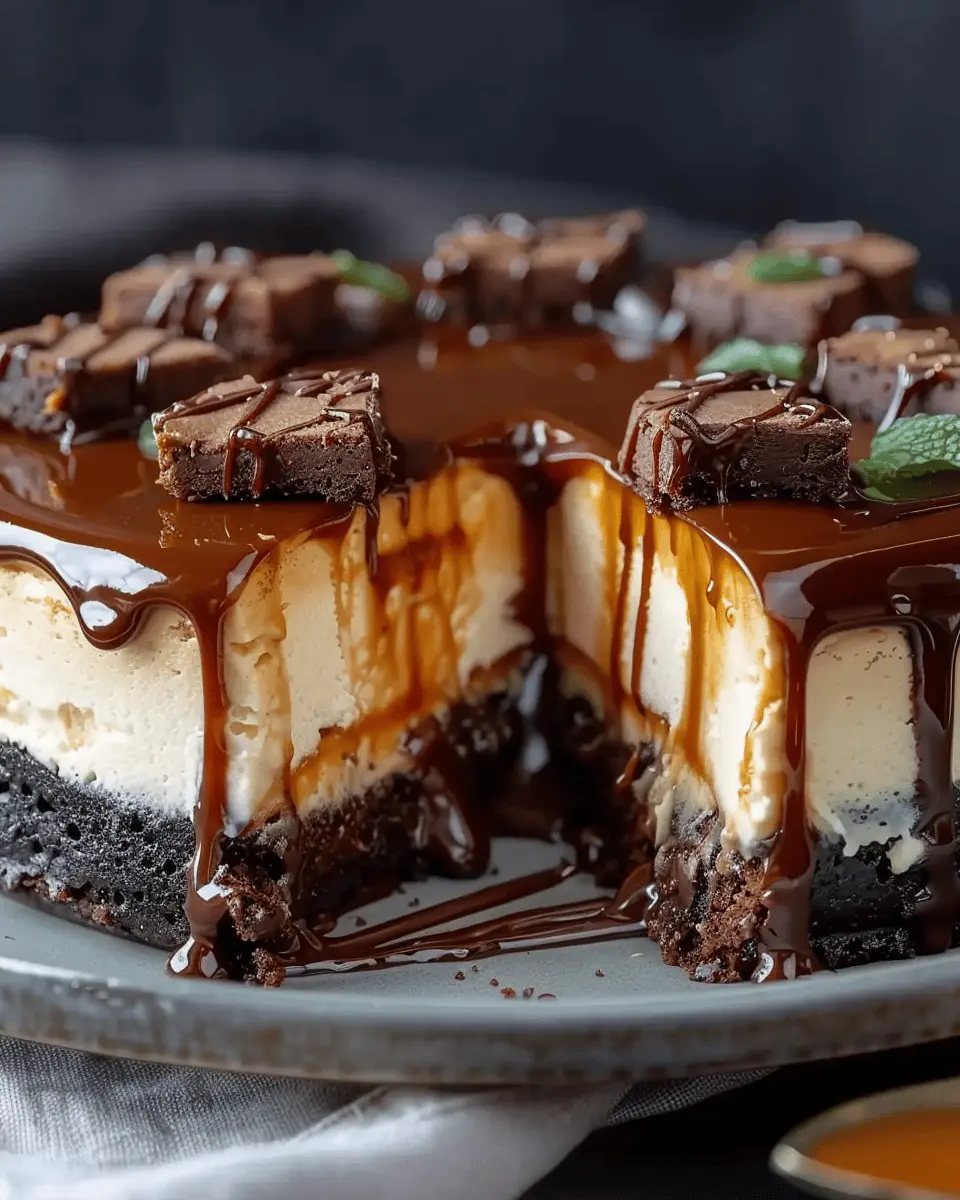 Caramel Brownie Cheesecake: Indulgent Dessert for Any Occasion