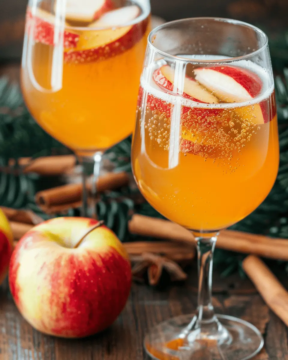 Festive Sparkling Cider: The Best Holiday Refreshment Recipe