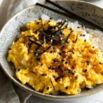 Miso scrambled eggs (Japanese-style)