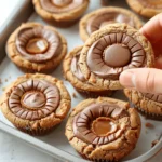 Easy Peanut Butter Cup Cookies