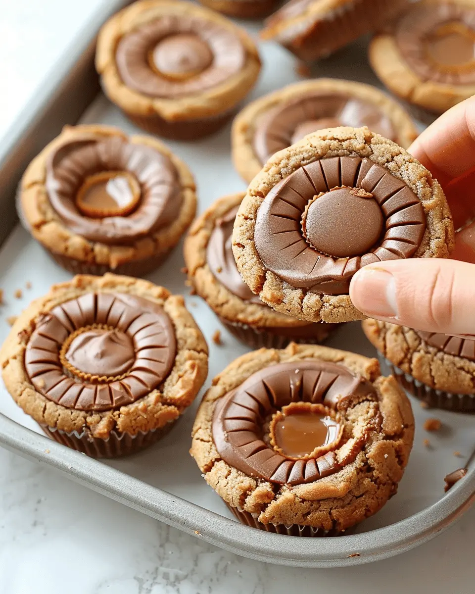 Easy Peanut Butter Cup Cookies for Your Sweet Cravings