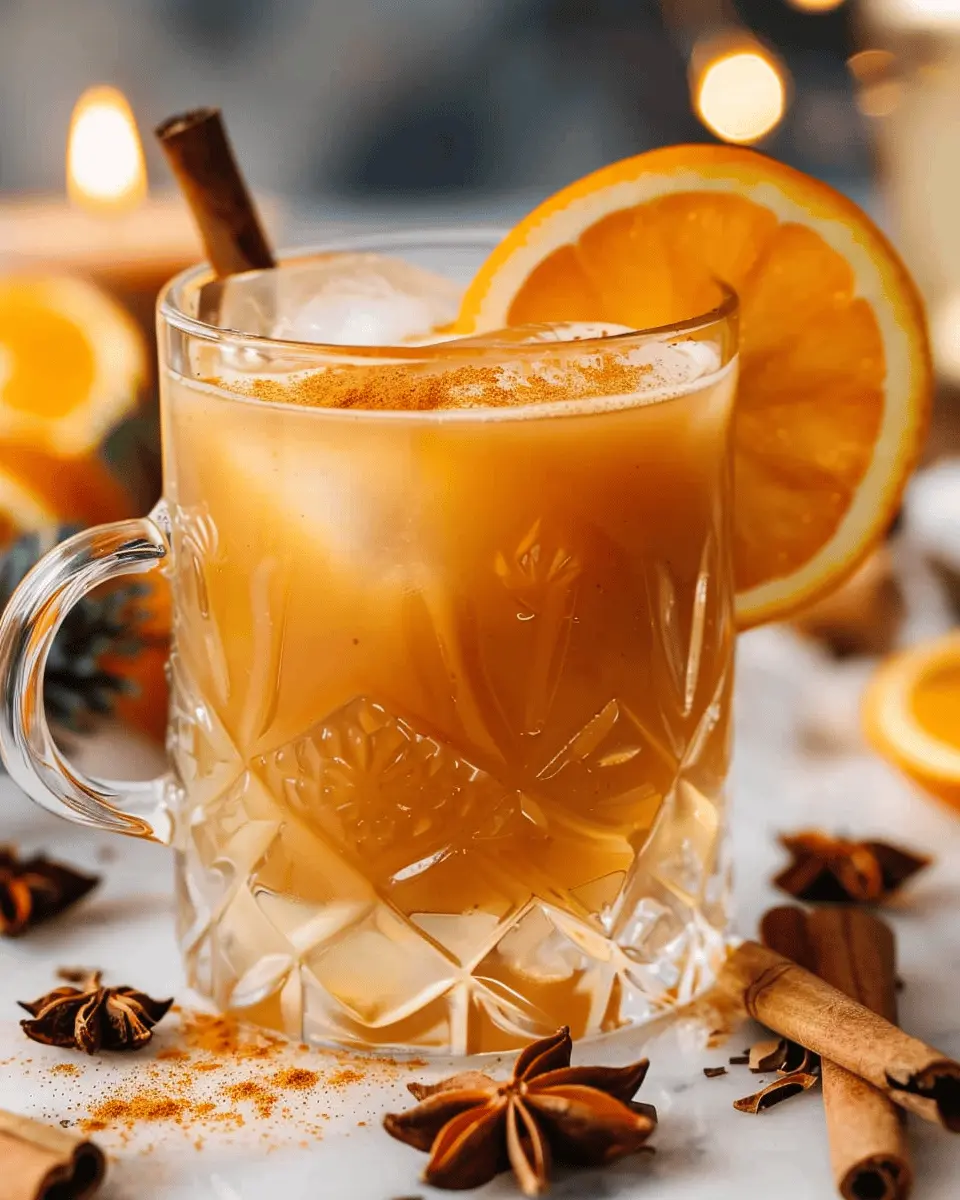 Warm Cinnamon Orange Delight Mocktail Recipe: Best Cozy Beverage for All