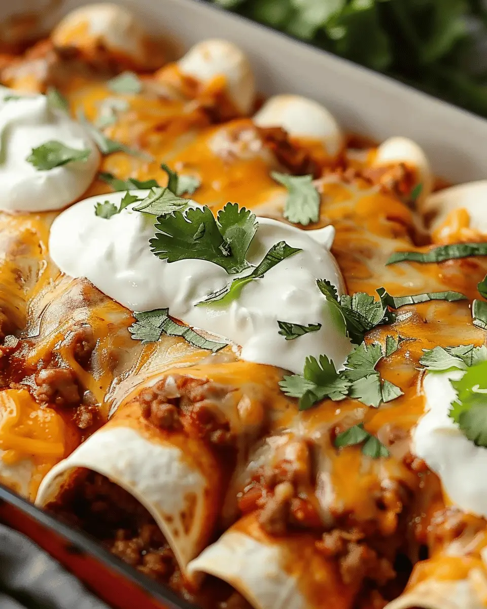 Easy Ground Beef Enchiladas: The Best Homemade Comfort Food