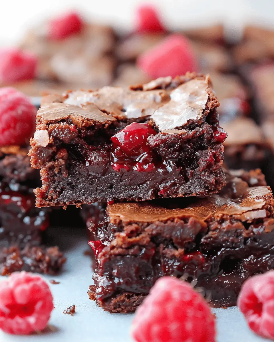 Raspberry Brownies: The Best Easy Recipe for Chocolate Lovers