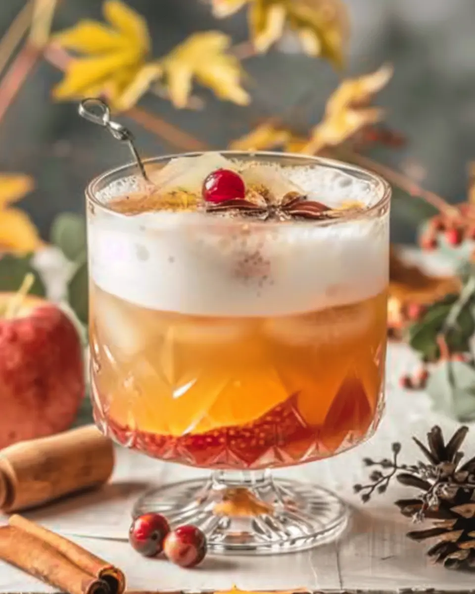 Autumn Gin Sour: The Best Homemade Refreshing Twist
