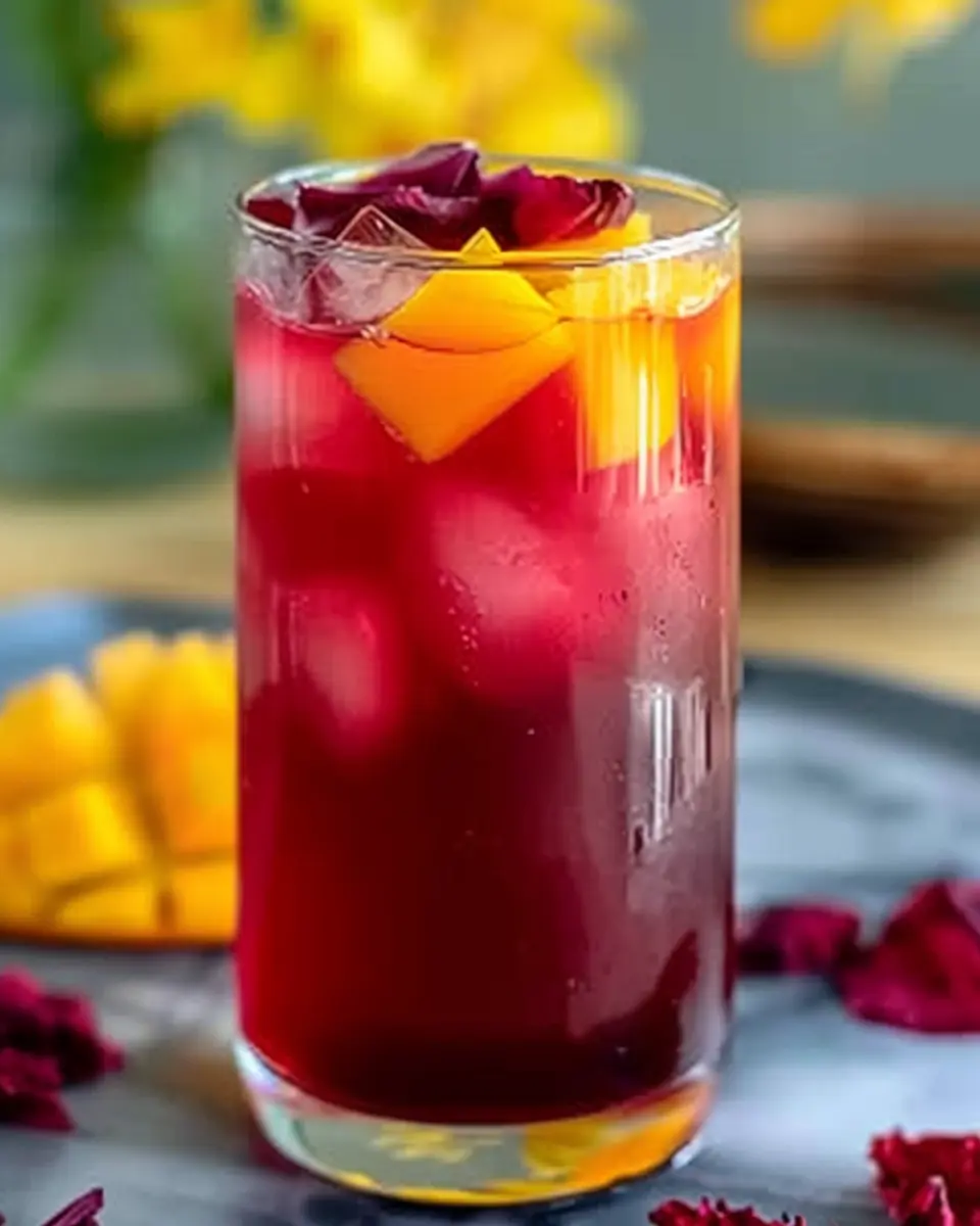 Mango Hibiscus Iced Tea: The Easy Refreshing Recipe You Need to Try