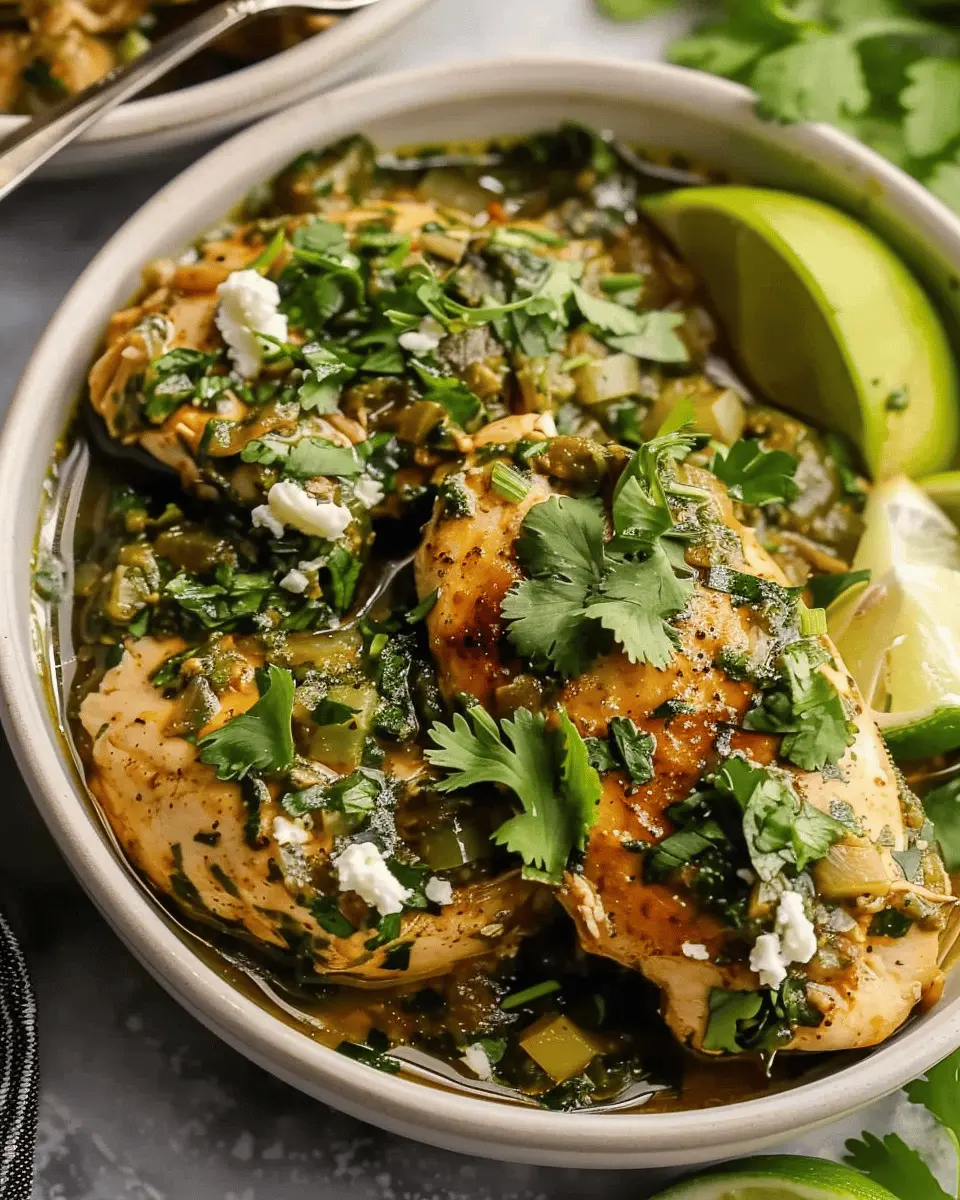 Easy Salsa Verde Chicken: Juicy Flavor in Every Bite