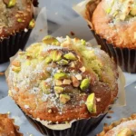 Easy Bakery-Style Pistachio Muffins