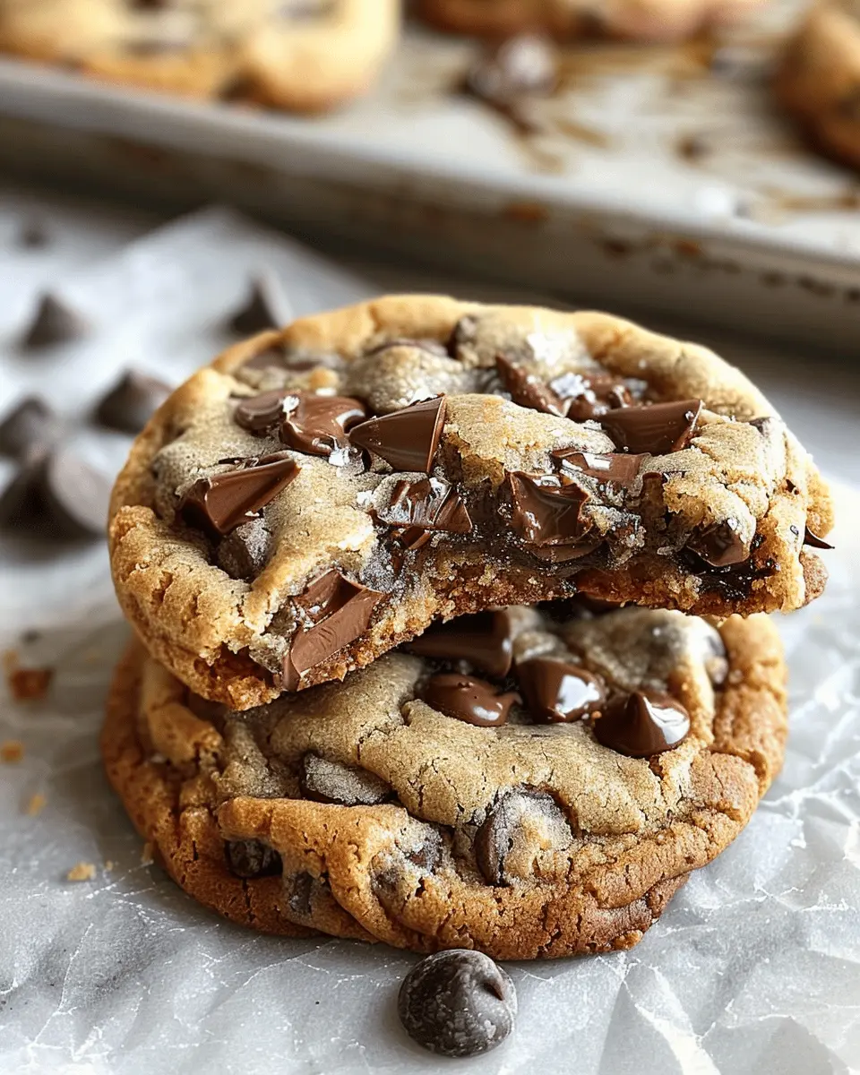 Ultra Thick Bakery Style Chocolate Chip Cookies for Ultimate Indulgence