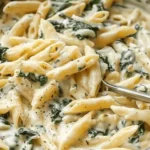 Spinach Alfredo Pasta