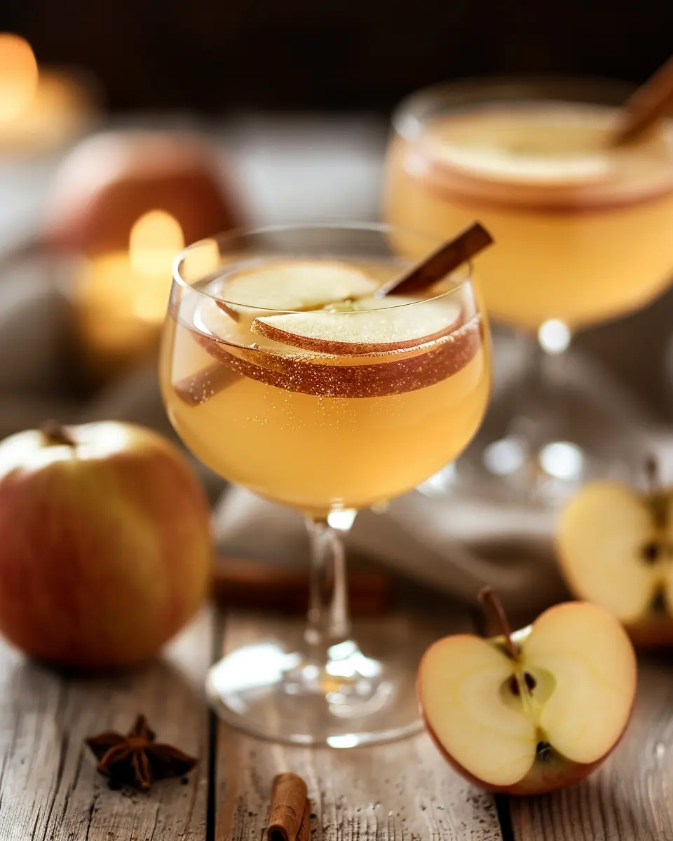 Spiced Apple Prosecco: The Best Festive Mocktail Recipe
