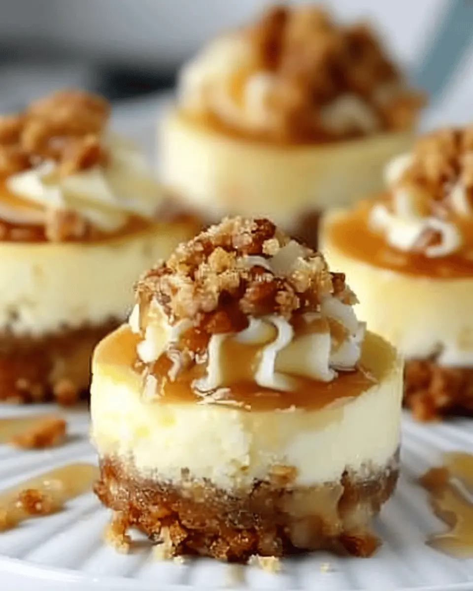 Apple Crisp Mini Cheesecakes: Easy, Delicious Treats to Savor