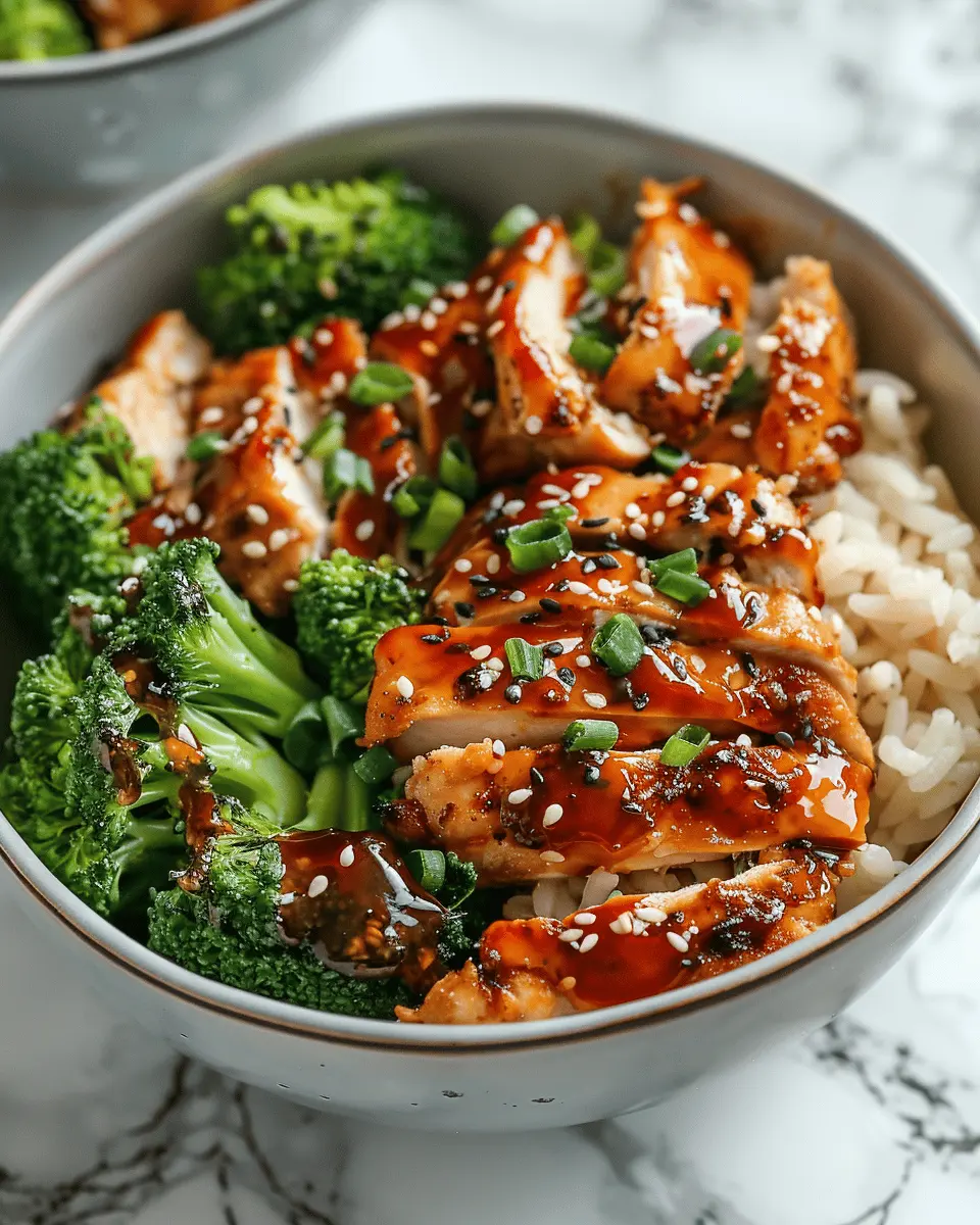 Healthy Sticky Chicken Bowls Recipe: Easy Weeknight Delight