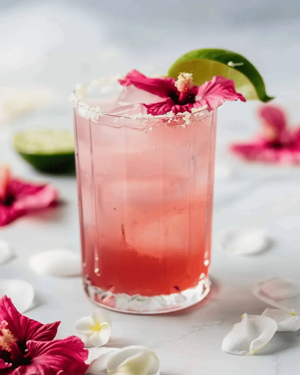 Coconut Hibiscus Breeze Mocktail Recipe: Refresh Your Day with a Tropical Twist