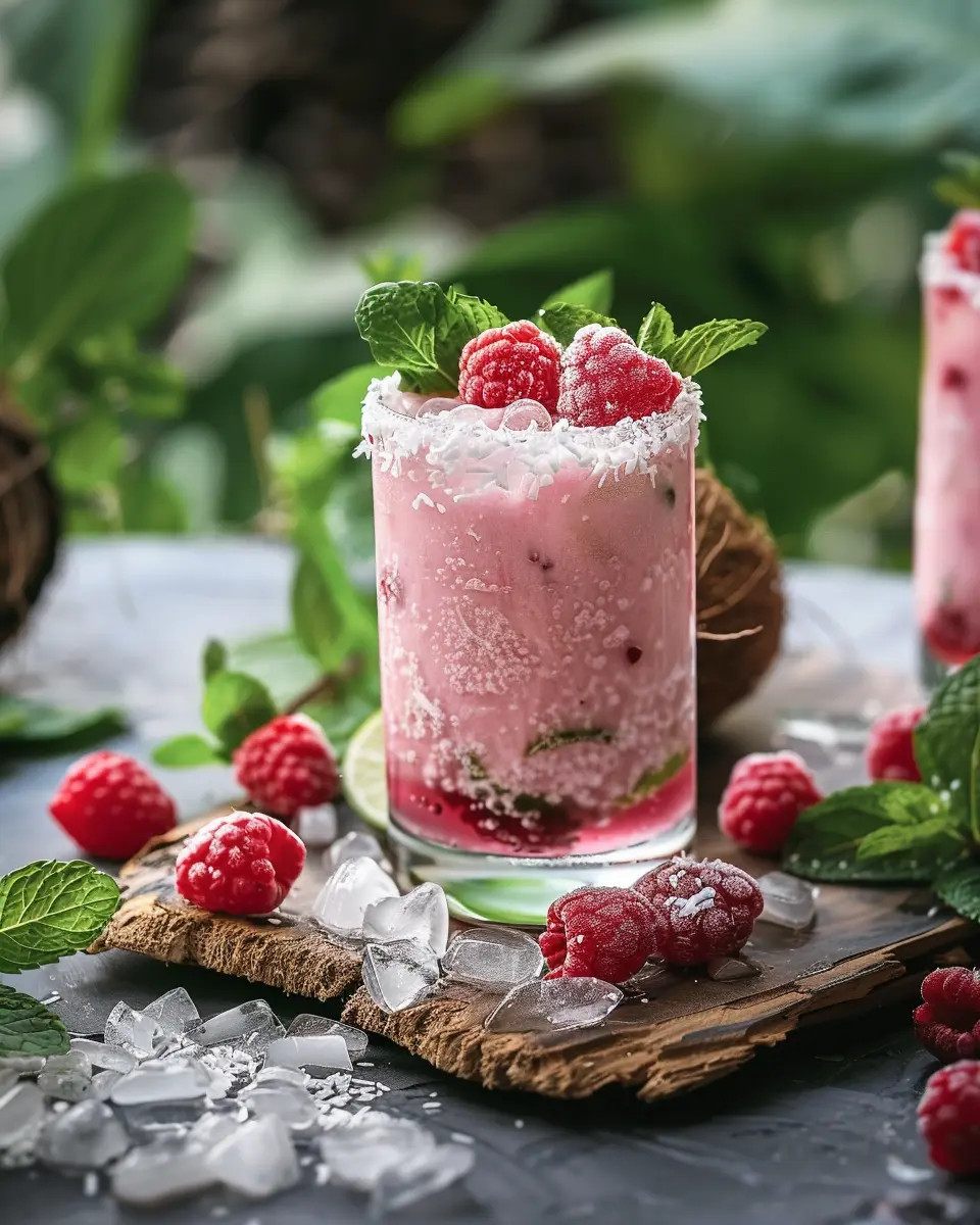 Raspberry Coconut Mojito: The Best Refreshing Summer Treat