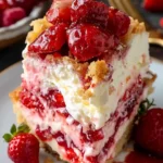 Strawberry Cheesecake Dump Cake Recipe