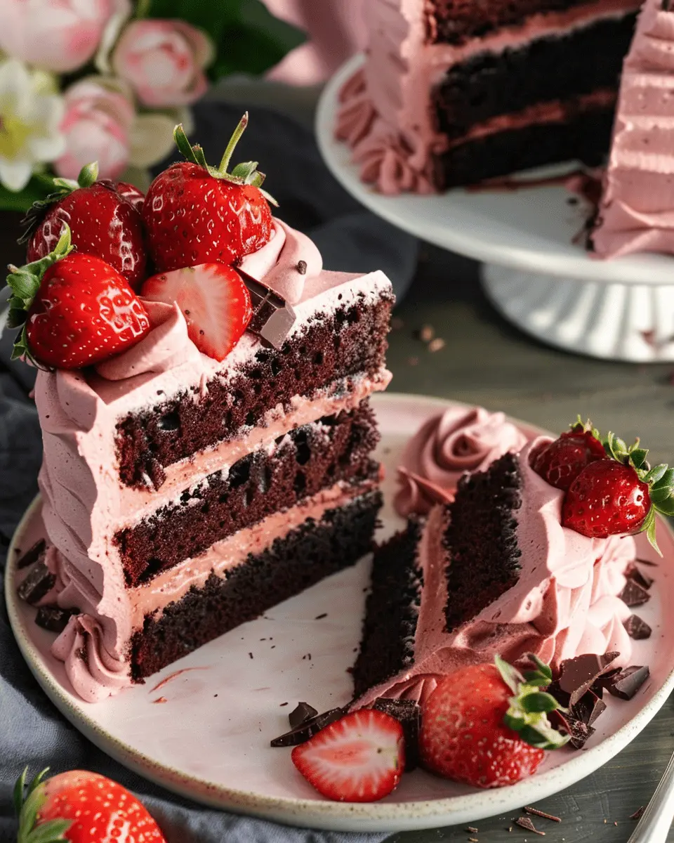 Strawberry Chocolate Cake: The Best Indulgent Treat for Everyone
