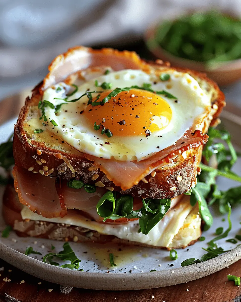 Gluten-Free Croque Madame: Your Indulgent Twist with Turkey Bacon