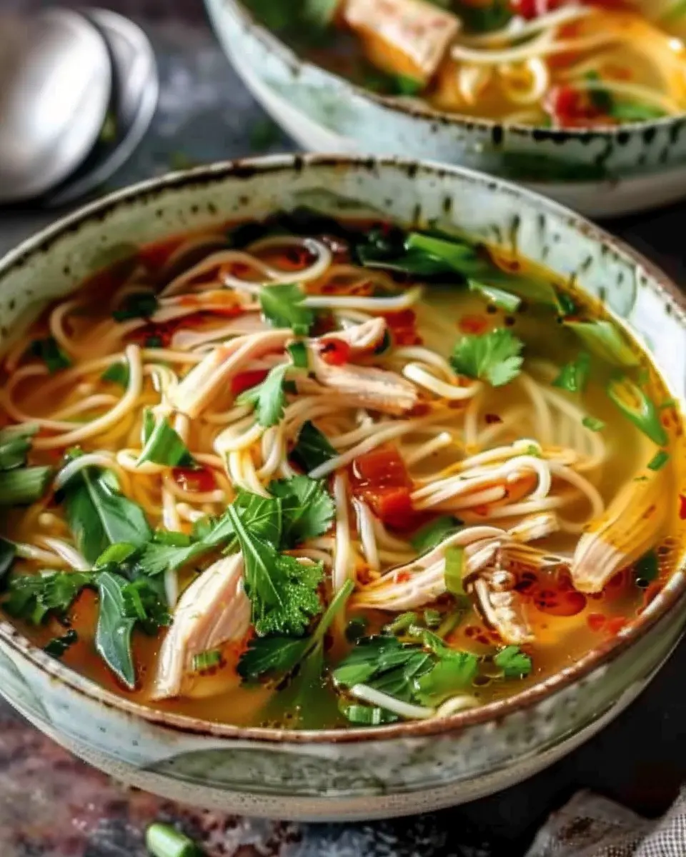 Ginger Garlic Chicken Noodle Soup: The Ultimate Comfort Recipe