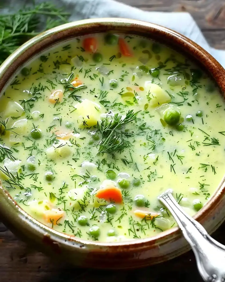 Polish Dill Soup: An Easy, Comforting Dish with Turkey Bacon