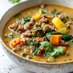 Savory Ground Chicken Soup Recipe