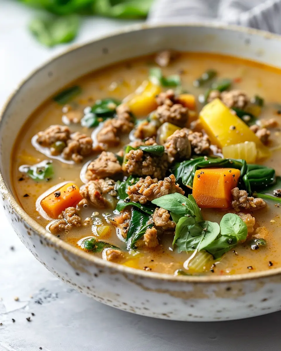 Savory Ground Chicken Soup Recipe: Cozy Comfort in Every Spoon