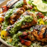 Why Peruvian Chicken and Rice with Green Sauce Rocks