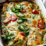 Delicious Salsa Verde Chicken Casserole