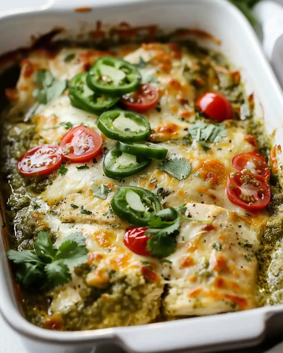 Delicious Salsa Verde Chicken Casserole: A Comforting Twist on Tradition