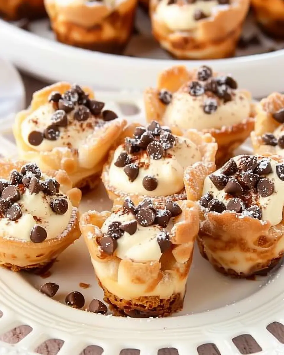 Mini Cannoli Cups: Easy Indulgence for Sweet Tooth Lovers