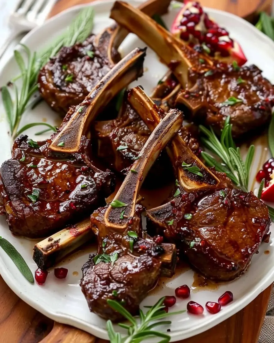 Fancy Pomegranate Lamb Chops: Elegant Yet Easy Weeknight Dinner