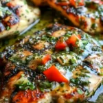 Grilled Salsa Verde Pepper Jack Chicken