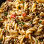 Stovetop Creamy Ground Beef Pasta Recipe: A Flavorful and Easy Dinner Solution