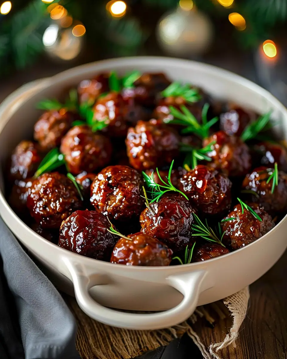 Christmas Meatballs Recipe: Juicy Beef with Turkey Bacon Delight