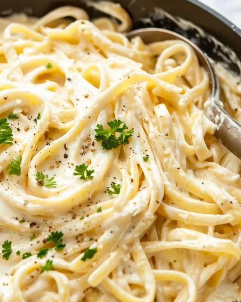 Creamy Fettuccine Alfredo with Turkey Bacon: A Comforting Twist